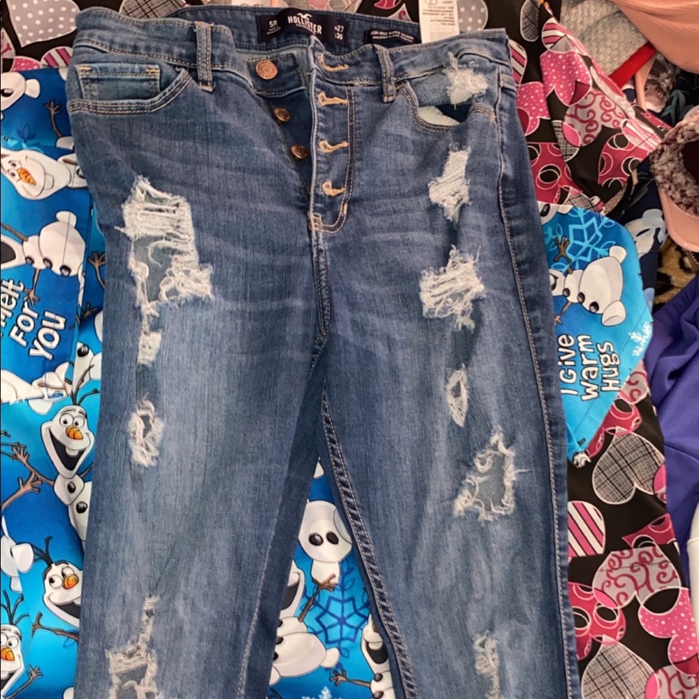 hollister skinny jeans size 5R